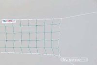 Сетка для волейбола 9.5х0.5 м, 15935005, 2 мм PP, 10х10 мм зеленая Rezac (3907)
