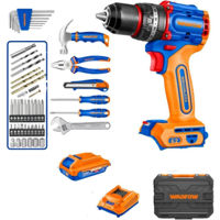 Шуруповёрт Wadfow WDT4B91 set + scule manuale in case