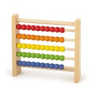 Viga jucărie din lemn Abacus