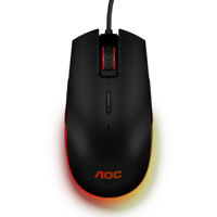 Мышь AOC AGM500 Gaming, Black
