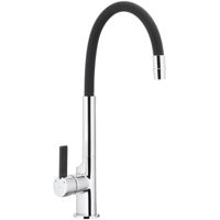 Baterie lavoar kfa armatura Calix высокий гибкий черный-хром