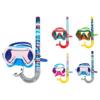 Accesoriu pentru înot Promstore 55198 Set de inot: ochelari si tub de scufundare (kn asortiment)