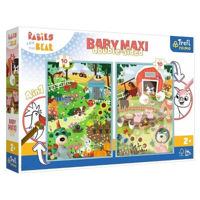 Головоломка Trefl 43000 Puzzle 2 X 10 Baby Maxi Animale Domestice
