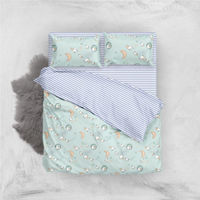 Домашний текстиль Relaxe Home Lenjerie de pat copii Tepik Sheep on Light Lue 140х105cm