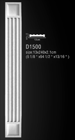 D1500 ( 13 x 2.1 x 240 cm.)