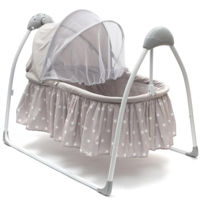 Манеж New Baby 46558 Колыбель SG239-GREY STARS