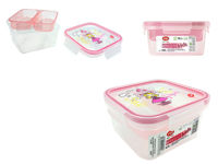 Lunch-box cu tava Snips 0.8l, 15X15X7.5cm Princess