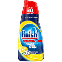 Gel detergent p. masina de spălat vase Finish All in One MAX limon, 30 spalări, 600 ml