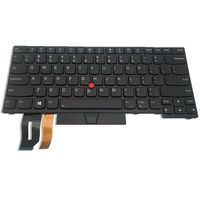 купить Keyboard Lenovo ThinkPad E480 L480 T480S w/trackpoint w/Backlit  ENG. Black в Кишинёве 