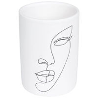 Стакан для зубных щёток Bisk 08241 CARA