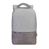 Backpack Rivacase 7562, for Laptop 15,6" & City bags, Gray/Mocha