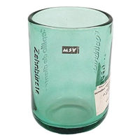 Стакан для зубных щёток MSV 52200 Denver Verde din sticla