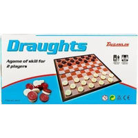 Настольная игра inSPORTline 12108 Joc Dame plastic/magnet 30x30cm 243-1212