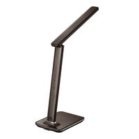 PLATINET DESK LAMP 14W + LCD WITH CLOCK AND TEMPERATURE + USB charger  44228