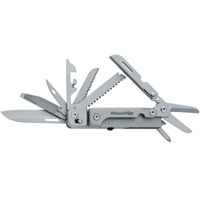 Нож походный FOX Knives BF-207 Multitool Black Solver