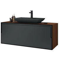 Шкаф под умывальник Orka Craft 80 Kompact laminat ceviz