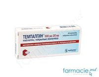 Medicamentul Tempalgin - tratamentul durerii de cap și a durerii de dinți, nevralgie
