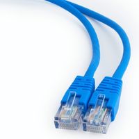 2m,  FTP Patch Cord  Blue, PP22-2M/B, Cat.5E, Cablexpert, molded strain relief 50u" plugs