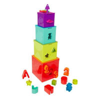 Puzzle Battat BT2751Z Set de joaca pentru nisip si apa Cuburi colorate, cod 60377