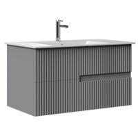 Dulap pentru lavoar Orka Moonlight 120 Matt Grey