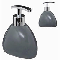 Дозатор для мыла 5five 55870 Alandeko 13x11x8.5cm din ceramica, gri