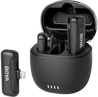 Микрофон Boya BY-WM3T-D2, Lightning Jack, Black