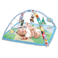 Игровой комплекс для детей Chipolino PGRML02302FO Коврик игровой музыка/свет Forest