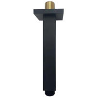 Смеситель для душа HERZ SQ Black 150mm UH12220B