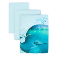 Детское постельное белье Veres 154.7.08 Сменная постель Кит (3ед.)