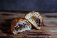 Сroissant with chocolate