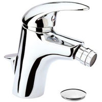 Baterie pentru bideu Remer 71103 TEN 20CS (crom-satin) cu supapa