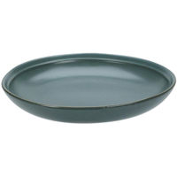 Тарелка Promstore 52998 de servire 25cm Green Reactiv Glaze, ceramica