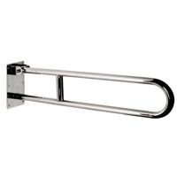 Аксессуар для ванной Bisk 04787 Bara de aparare pliabila p/u persoane cu dizabilitati PRO 700mm, 25mm, inox, crom
