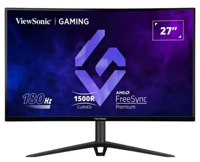 27.0" Игровой Mонитор VIEWSONIC VX2718-2KPC-MHDJ, VA 2560 x 1440 WQHD, Black