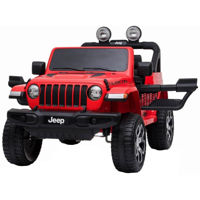 Mașină electrică pentru copii Richi JWR555/3 rosie Jeep Rubicon