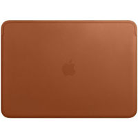 Geantă laptop Apple Leather Sleeve for 13-inch MacBook Pro – Saddle Brown, MRQM2ZM/A