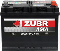 Автомобильный аккумулятор Zubr Ultra Asia 70 Ah R+