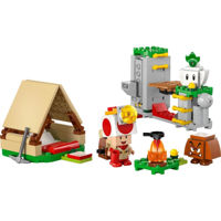 Конструктор Lego 72040 Super Mario Mario Kart: Tabăra Căpitanului Toad