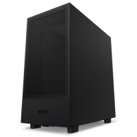 Case ATX NZXT H5 Flow, 1xUSB 3.2, 1xType-C, 2x120mm, Tempered Glass, Mesh Freont, Black