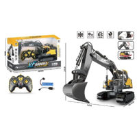 Jucărie cu telecomandă Richi (15130) Tractor cu caus cu radiocomanda cu încărcător