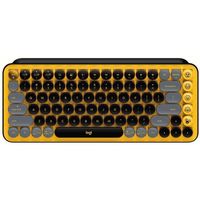 Tastatură Logitech POP Keys With Emoji Keys, Yellow