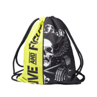 Sport Sack Bag Black & Yellow