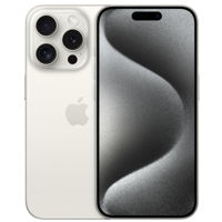 Смартфон Apple iPhone 15 Pro 256 GB White Titanium {Grade A} Refurb.