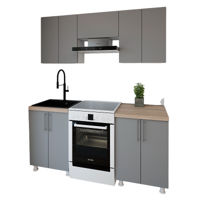 Мебель для кухни Smartex (30005) K1 180cm Grafit