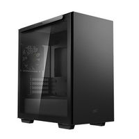 Case mATX Deepcool MACUBE 110, w/o PSU, 1x120mm,Tempered Glass,Magnetic Side Panels, 2xUSB3.0, Black