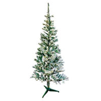 Декоративная ёлка Promstore 14769 Brad semirotund cu efect de zăpada, 180cm