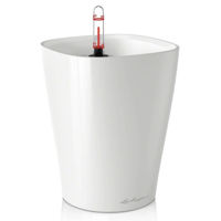 Ghiveci pentru flori Lechuza Deltini Premium, White