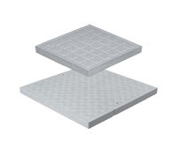 cumpără Capac pentru cutie "TOP" PVC 550x550 mm (gri)  MUFLESYSTEM în Chișinău