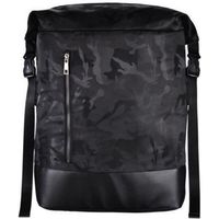 Rucsac pentru laptop Hama 101824 Roll-Top Mission Camo (15.6), black/camo