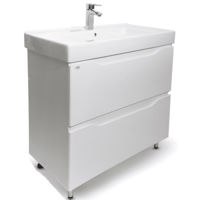 Dulap pentru lavoar Mashtab 11433 Print cu 2 sertare 80cm Alb